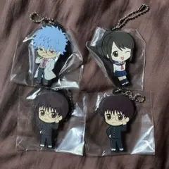 3年Z組 銀八先生 カプセルラバーマスコット 4個セット