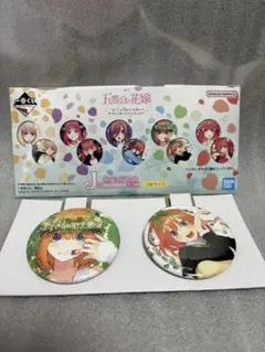 一番くじ 五等分の花嫁 中野四葉 缶バッジ - メルカリ