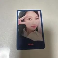 TWICE ミナ mina トレカ カード Signal シグナル 青 ブルー