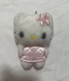 【ハローキティ】 ミニチュアキルト マスコット キーホルダー