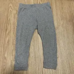 Petit Bateau グレー レギンス 18m プチバトー