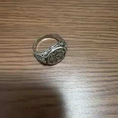ヴィンテージ オーバル 印台 メンズ リング 指輪 24号SILVER925 ヴィンテージ オーバル 印台 メンズ リング 指輪 24号SILVER925