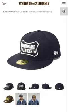 STANDARD CALIFORNIA NEW ERA 59Fifty キャップ