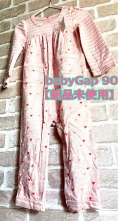 babyGAP90ロンパース　ハート柄ロンパース 90cm 新品未使用