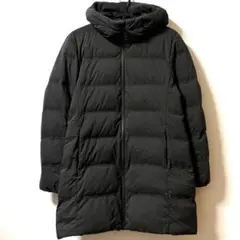 極美品】UNIQLO ユニクロ シームレスダウンショートコート ブラック XL