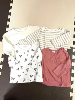 長袖Tシャツ 4点セット 80サイズ