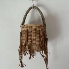 新品 五明祐子さんコラボ the bagmati ラタン かごバッグ - メルカリ