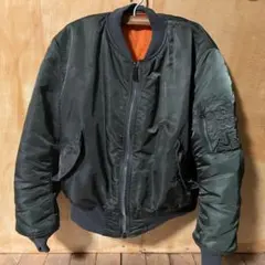 【90s】ALPHA INDUSTRIE MA-1 L カーキ USA製