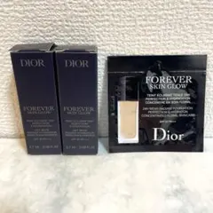 【ディオール サンプルセット✨未使用】スキンフォーエヴァーフルイドグロウ1N2N