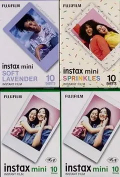 80枚 FUJIFILM instax mini フィルム 3種セット