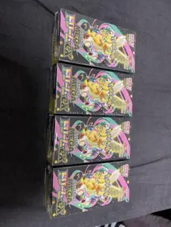 ポケモンカード ハイクラスパック MEGAドリームex 4box シュリンク付
