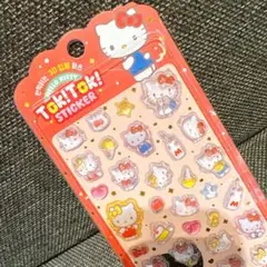 韓国限定　ハローキティ　ボンボンドロップシール　サンリオライセンス品