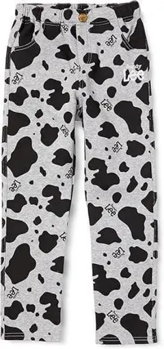 BuddyLEE カジュアルパンツ バディーリー 裏毛起毛 ホルスタイン柄120