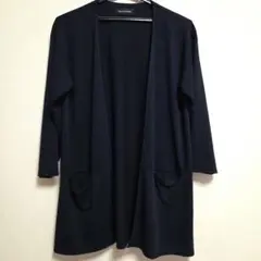 GALLORIA ネイビー リブカーディガンのサムネイル