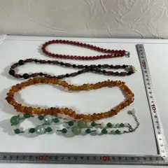 昭和レトロ　ネックレス4本セット