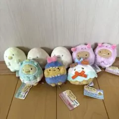 【新品】すみっコぐらし　てのりぬいぐるみ　8点セット