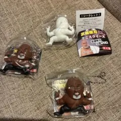 武藤敬司　ジップバッグ入りミニスクイーズ3点セット　シークレット