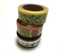 スヌーピー マスキングテープ 3個セット