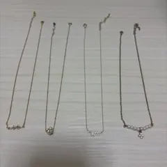 ネックレス 4本セット ゴールドカラー パール調のサムネイル