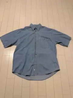 デニムブルー 半袖シャツ no nameのサムネイル