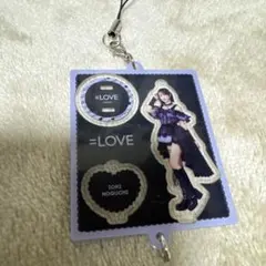 イコラブ 野口衣織 ミニくじ 黒衣装 アクスタ キーホルダー