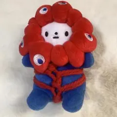207:新品EXPO2025きっこうちゃん×ミャクミャクぬいぐるみキーホルダー