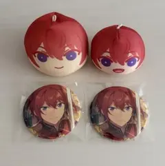 あんスタ Knights 朱桜司 フィーチャー 缶バッジ おまんじゅう