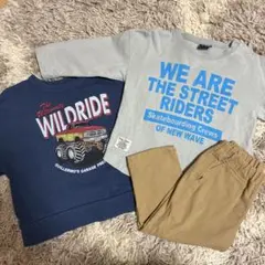 キッズ　ベビー　ロンT トレーナー パンツ　90 80