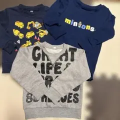 ミニオンズ HEATTECH &長袖トレーナーまとめ売り