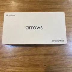 【未使用】arrows We2 ミストホワイト 本体のサムネイル