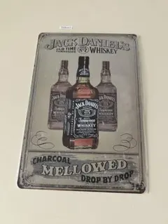 JACK DANIEL'S ブリキ看板 インテリア 昭和レトロ