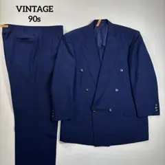 90s 希少XLサイズ カジュアルスーツ ダブルスーツ セットアップ 菅田将暉