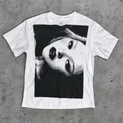 フォトプリント 半袖Tシャツ ホワイト M