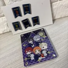 あんスタ　Knights アクリルパスケース　ピンバッチ