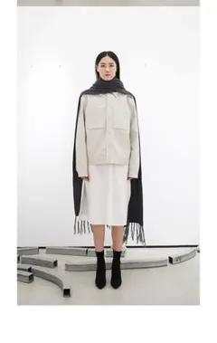 CORNERSTONE ダークグレー マフラー