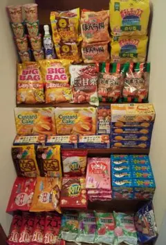 むき甘栗 いちごポッキー ガレットサンド リッツ カルピス たべっ子水族館