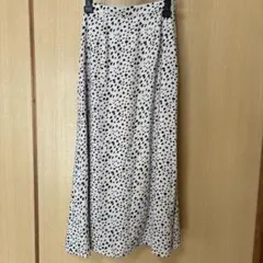 レオパード柄スカート