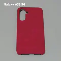 スマホケース ピンク 背面ポケット付き Galaxy A36
