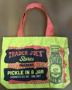 【新品・未使用】Trader Joe’s ピクルス柄 エコバッグ トートバッグ