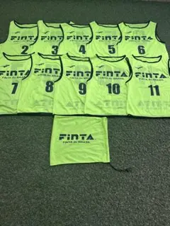 FINTA サッカー用　ジュニアビブス 10枚セット