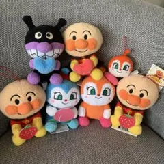 アンパンマン ぬいぐるみ マスコット ころふわシリーズ まとめ売り