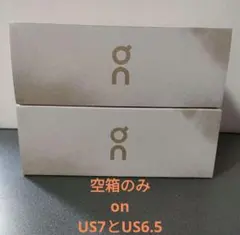 シューズ 空箱のみ on　オン US7とUS6.5のサムネイル