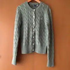 POLO RALPH LAUREN ケーブルニットカーディガン