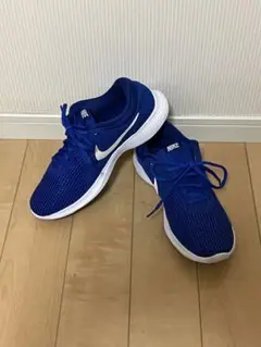 NIKE ナイキ ランニングシューズ レボリューション4 26cm 青色