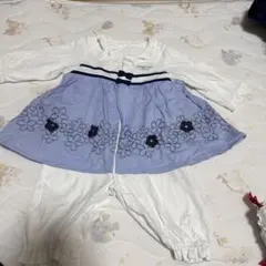 ANNA SUI mini ロンパース カバーオール　50ー70のサムネイル