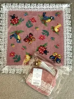 新品未開封フェイラー×近沢レース★ハンカチ＆ポーチ2点セット