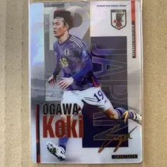 サッカー日本代表ウエハース　小川航基　サインカード