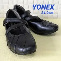 【美品】YONEX ヨネックスパワークッション ウォーキングパンプスのサムネイル