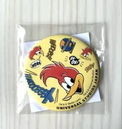 USJ ウッディ・ウッドペッカー 缶バッジ