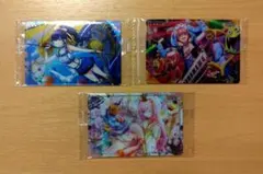 プロジェクトセカイ　カラフルステージ！　ウエハース5　カード3枚セット